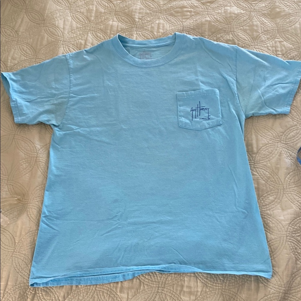 Guy Harvey Sky Blue Short Sleeve Tee